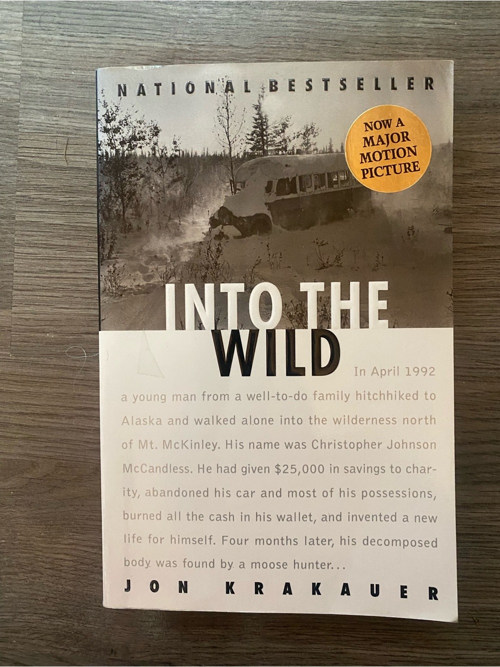 Into the Wild - White/Gray Paperback by